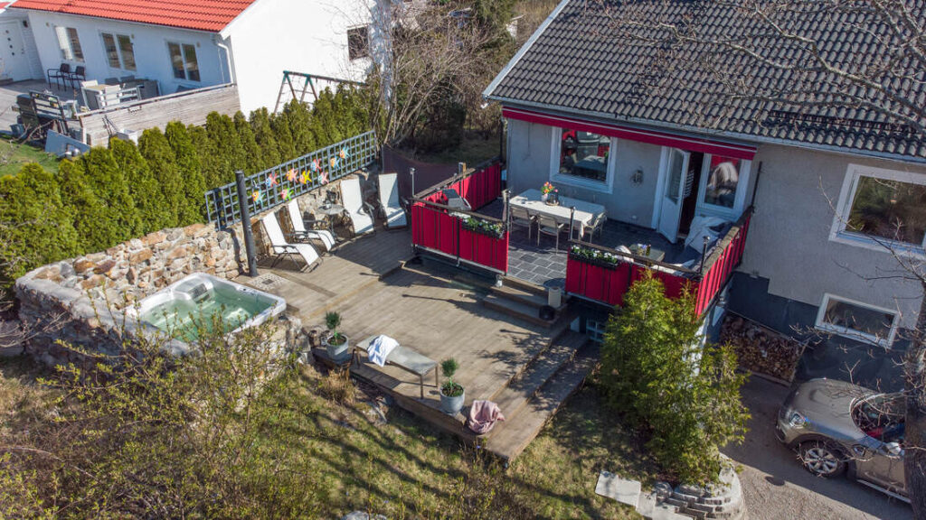 Nybyggnation uterum. Nynäshamn södra Stockholm